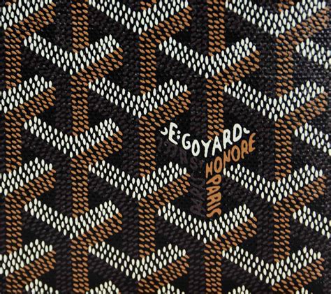 goyard print.